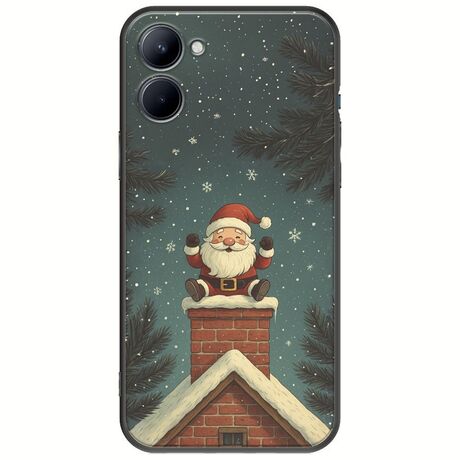 Chimney Santa Realme C33 Black TPU (Μαύρη Σιλικόνη)