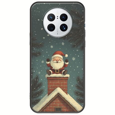 Chimney Santa Huawei Mate 50 Pro Black TPU (Μαύρη Σιλικόνη)