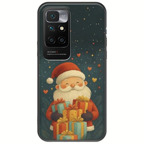 North Pole Gifts Xiaomi Redmi 10 2022 Black TPU (Μαύρη Σιλικόνη)