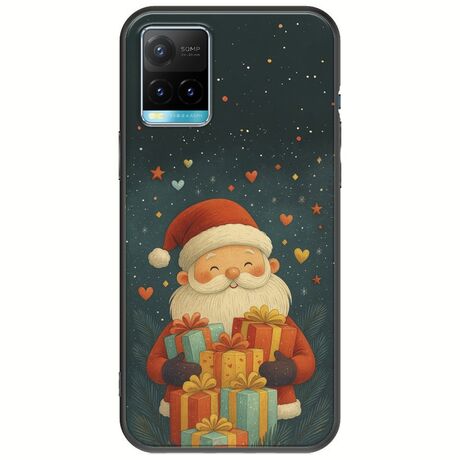 North Pole Gifts Vivo Y21s Black TPU (Μαύρη Σιλικόνη)