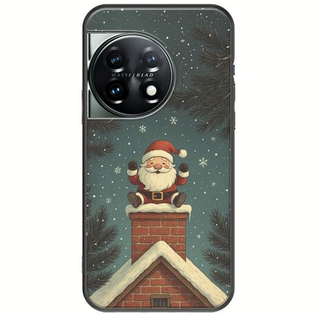 Chimney Santa OnePlus 11 5G Black TPU (Μαύρη Σιλικόνη)