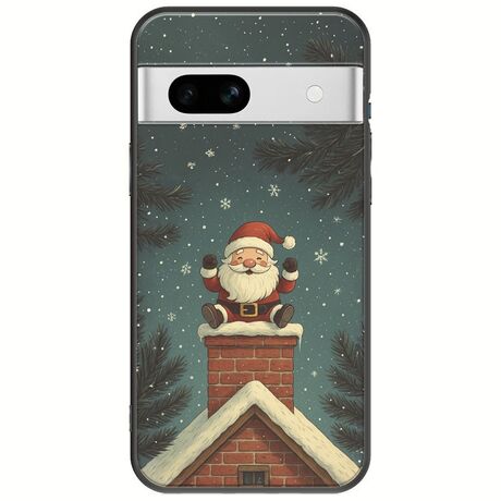 Chimney Santa Google Pixel 7a 5G Black TPU (Μαύρη Σιλικόνη)