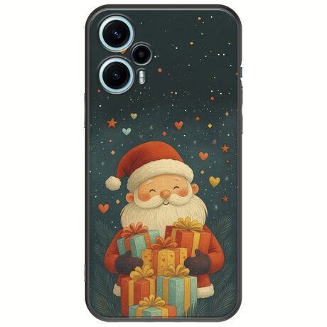 North Pole Gifts Xiaomi Poco F5 5G Black TPU (Μαύρη Σιλικόνη)