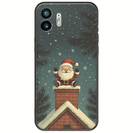 Chimney Santa Nothing Phone (2) Black TPU (Μαύρη Σιλικόνη)