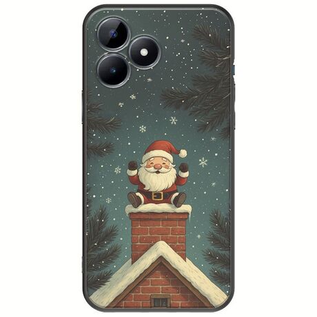 Chimney Santa Realme C51 Black TPU (Μαύρη Σιλικόνη)