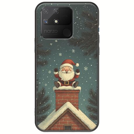 Chimney Santa Realme Narzo 50A Black TPU (Μαύρη Σιλικόνη)