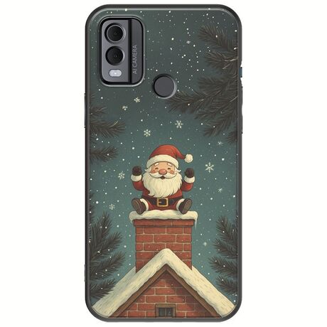 Chimney Santa Nokia C22 Black TPU (Μαύρη Σιλικόνη)