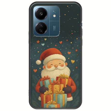 North Pole Gifts Xiaomi Redmi 13C Black TPU (Μαύρη Σιλικόνη)