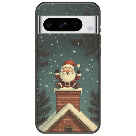 Chimney Santa Google Pixel 8 Pro 5G Black TPU (Μαύρη Σιλικόνη)