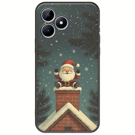 Chimney Santa Realme Note 50 Black TPU (Μαύρη Σιλικόνη)