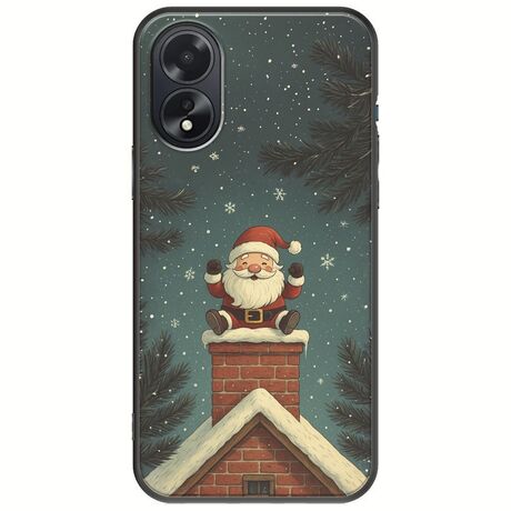 Chimney Santa Oppo A18 4G Black TPU (Μαύρη Σιλικόνη)