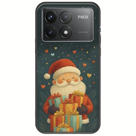 North Pole Gifts Xiaomi Poco F6 Pro 5G Black TPU (Μαύρη Σιλικόνη)