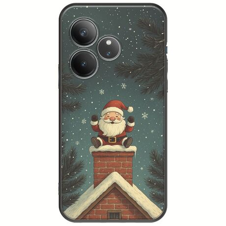 Chimney Santa Realme GT 6 5G Black TPU (Μαύρη Σιλικόνη)