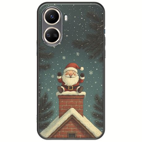 Chimney Santa Huawei Nova 10 SE Black TPU (Μαύρη Σιλικόνη)