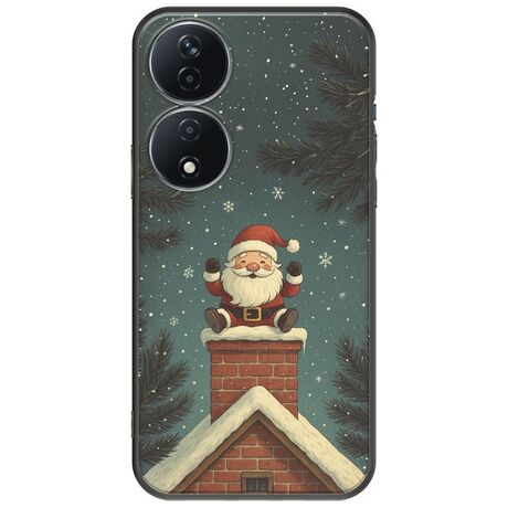 Chimney Santa Honor 90 Smart 5G Black TPU (Μαύρη Σιλικόνη)