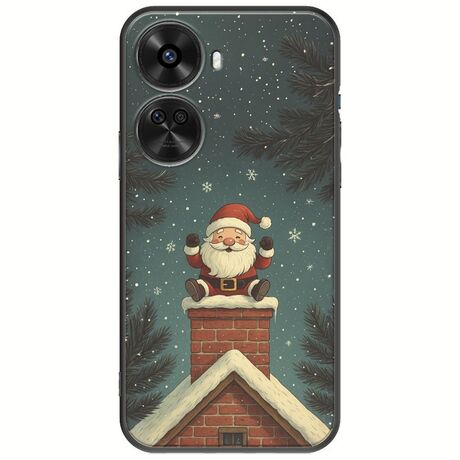 Chimney Santa Huawei Nova 12 SE Black TPU (Μαύρη Σιλικόνη)