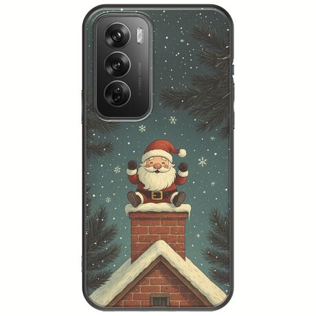 Chimney Santa Oppo Reno 12 Pro 5G Black TPU (Μαύρη Σιλικόνη)