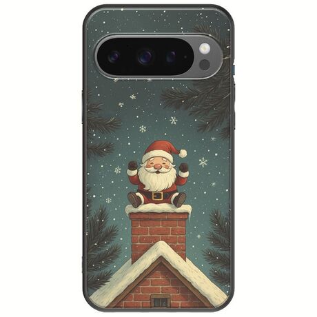 Chimney Santa Google Pixel 9 Pro 5G Black TPU (Μαύρη Σιλικόνη)