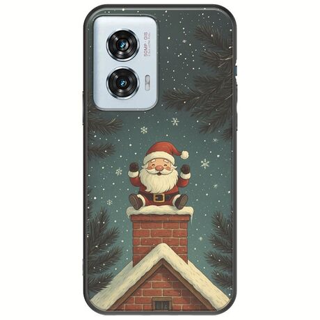 Chimney Santa Motorola Edge 50 Fusion 5G Black TPU (Μαύρη Σιλικόνη)