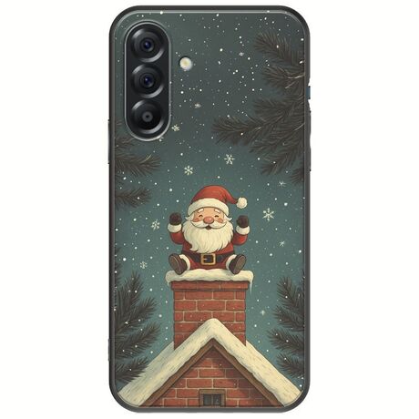 Chimney Santa Samsung Galaxy A56 5G Black TPU (Μαύρη Σιλικόνη)