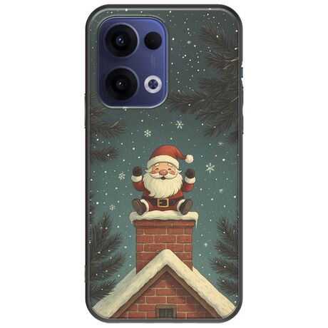 Chimney Santa Oppo Reno 13 5G Black TPU (Μαύρη Σιλικόνη)