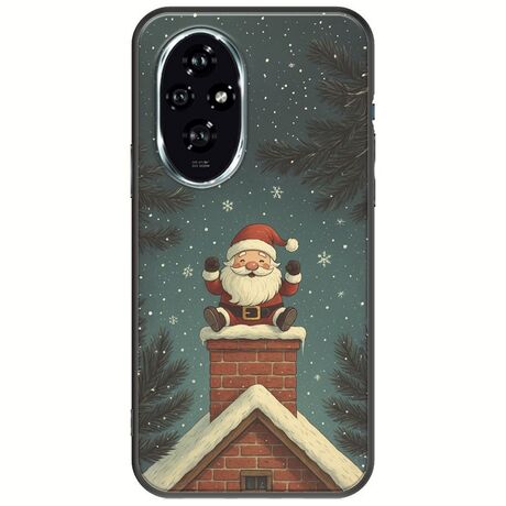 Chimney Santa Honor 200 5G Black TPU (Μαύρη Σιλικόνη)