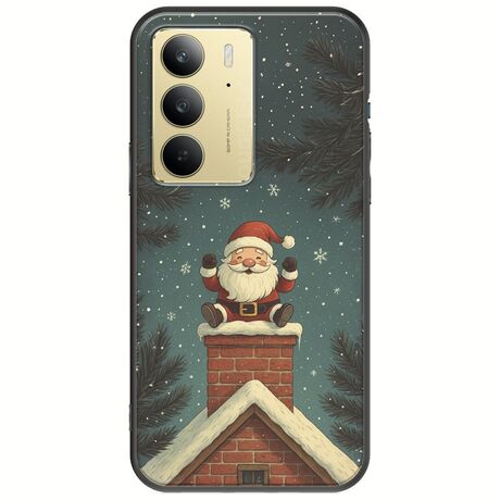 Chimney Santa Realme 14x 5G Black TPU (Μαύρη Σιλικόνη)