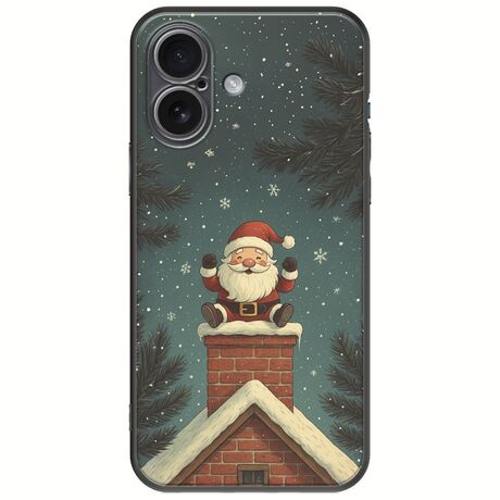 Chimney Santa iPhone 17 Black TPU (Μαύρη Σιλικόνη)