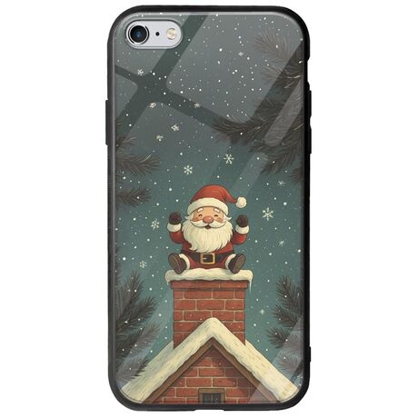 Chimney Santa iPhone 6 Plus / iPhone 6s Plus Groove TPU (Tempered Glass και TPU)