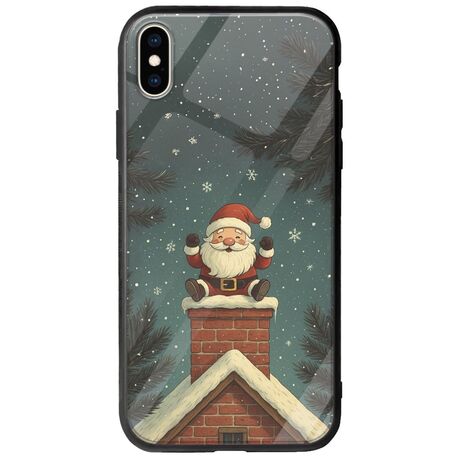 Chimney Santa iPhone XS Max Groove TPU (Tempered Glass και TPU)