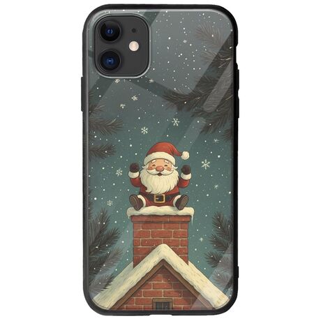 Chimney Santa iPhone 11 Groove TPU (Tempered Glass και TPU)