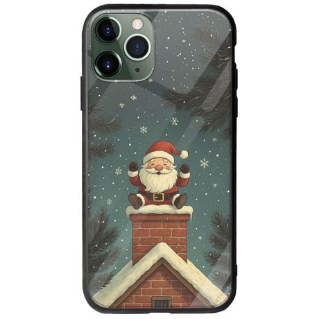 Chimney Santa iPhone 11 Pro Groove TPU (Tempered Glass και TPU)