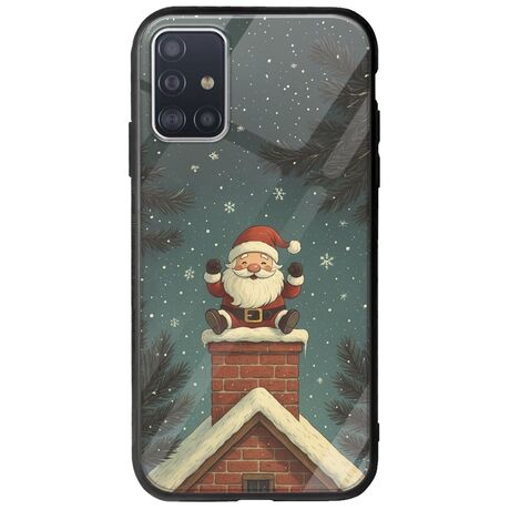 Chimney Santa Samsung Galaxy A51 Groove TPU (Tempered Glass και TPU)