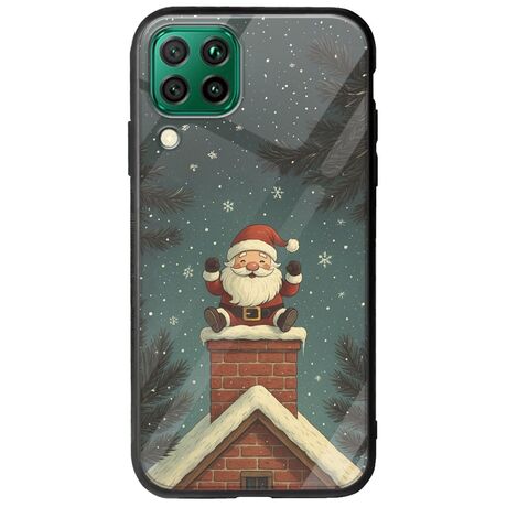 Chimney Santa Huawei P40 Lite Groove TPU (Tempered Glass και TPU)