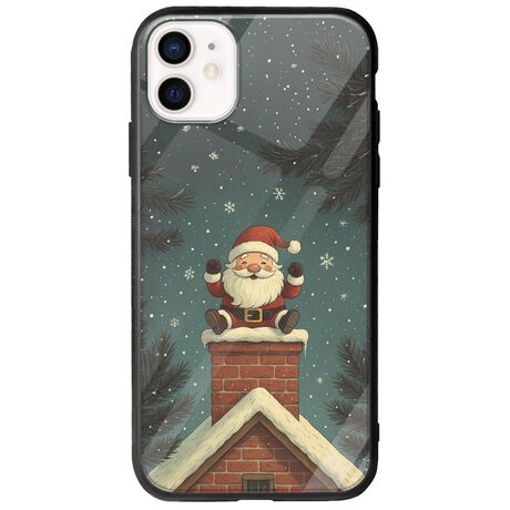 Chimney Santa iPhone 12 Groove TPU (Tempered Glass και TPU)