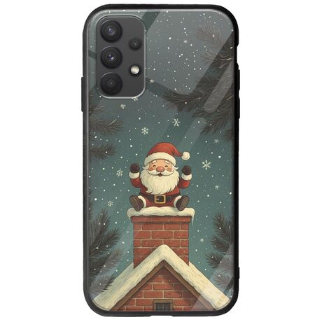 Chimney Santa Samsung Galaxy A32 4G Groove TPU (Tempered Glass και TPU)
