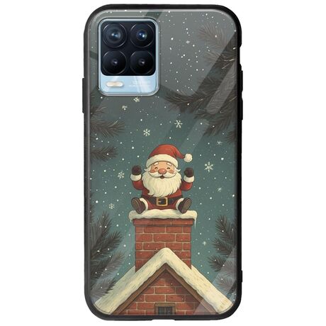 Chimney Santa Realme 8 / 8 Pro Groove TPU (Tempered Glass και TPU)