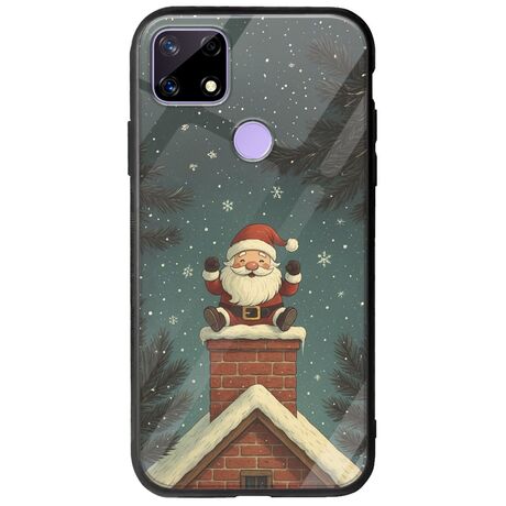 Chimney Santa Realme C21 Groove TPU (Tempered Glass και TPU)