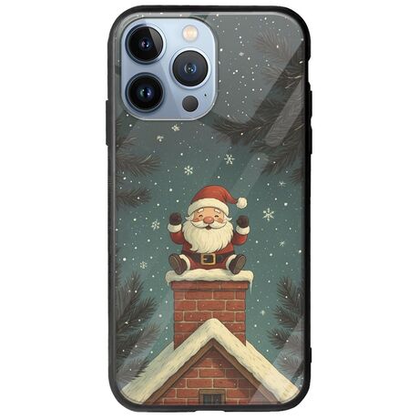 Chimney Santa iPhone 13 Pro Groove TPU (Tempered Glass και TPU)