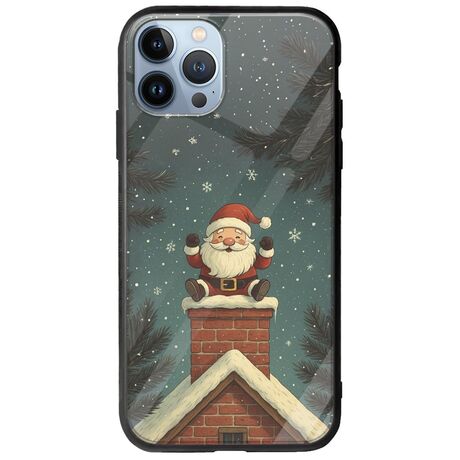 Chimney Santa iPhone 12 Pro Groove TPU (Tempered Glass και TPU)