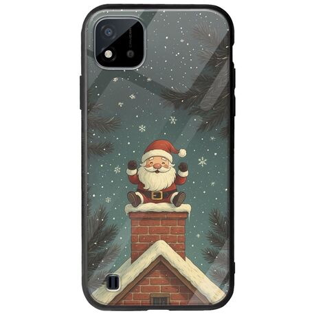 Chimney Santa Realme C11 2021 Groove TPU (Tempered Glass και TPU)