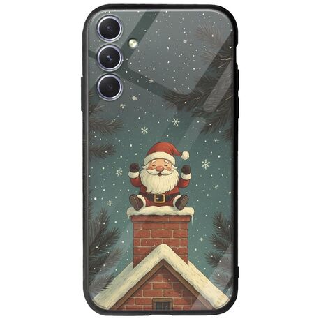 Chimney Santa Samsung Galaxy A54 5G Groove TPU (Tempered Glass και TPU)