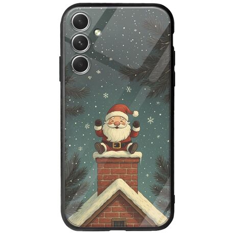 Chimney Santa Samsung Galaxy A34 5G Groove TPU (Tempered Glass και TPU)