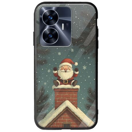 Chimney Santa Realme C55 Groove TPU (Tempered Glass και TPU)