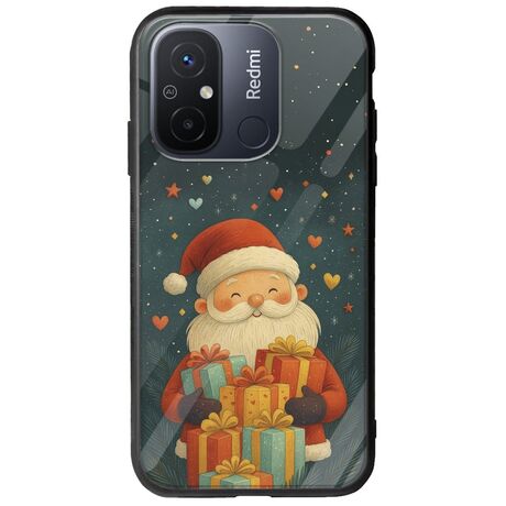North Pole Gifts Xiaomi Redmi 12C Groove TPU (Tempered Glass και TPU)