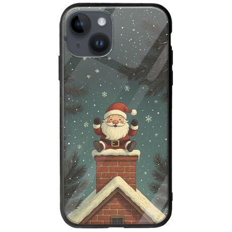 Chimney Santa iPhone 15 Plus Groove TPU (Tempered Glass και TPU)