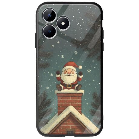 Chimney Santa Realme Note 50 Groove TPU (Tempered Glass και TPU)