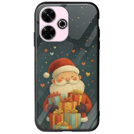 North Pole Gifts Xiaomi Poco M6 4G Groove TPU (Tempered Glass και TPU)