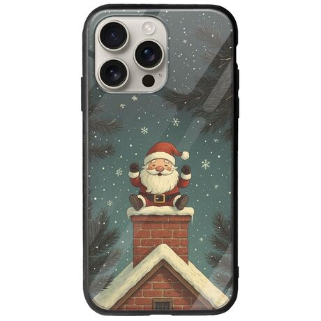 Chimney Santa iPhone 16 Pro Groove TPU (Tempered Glass και TPU)