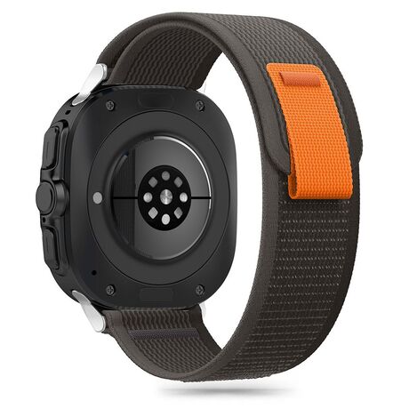 Λουράκι Tech Protect Nylon Samsung Galaxy Watch Ultra 47mm Black Orange
